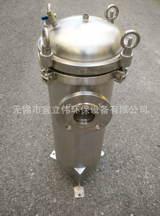 反冲洗袋式过滤器 不锈钢304材质 过滤精良 4m&sup3;/H