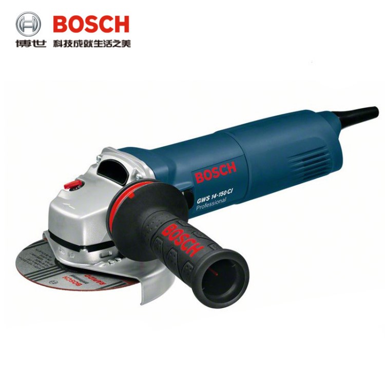 Bosch/博世电动工具 角磨机GWS14-150CI 抛光机金属切割打磨机