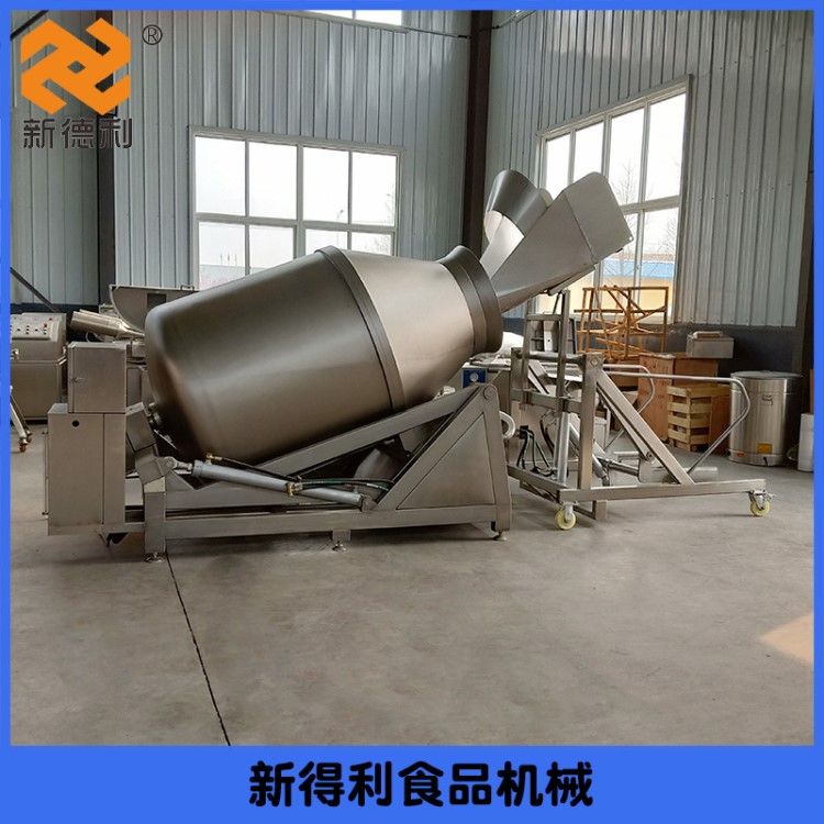 禽类深加工设备 卤制品快速腌制滚揉机 鸡排腌制机 厂家直销