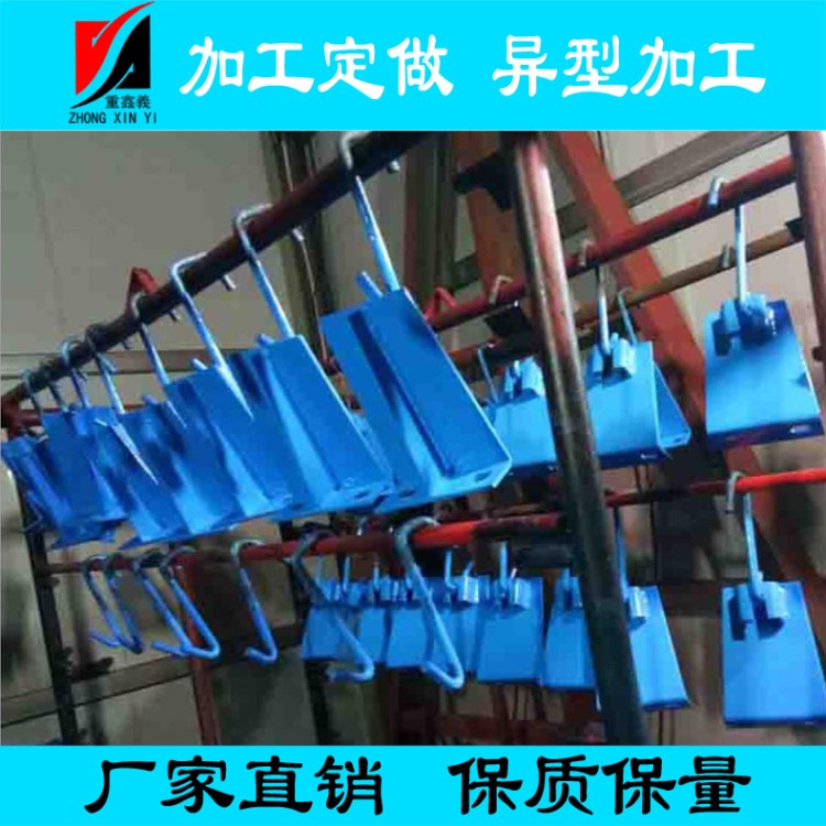 供应输送机配件托辊支架 TD75型B800托辊支架 烤漆支架