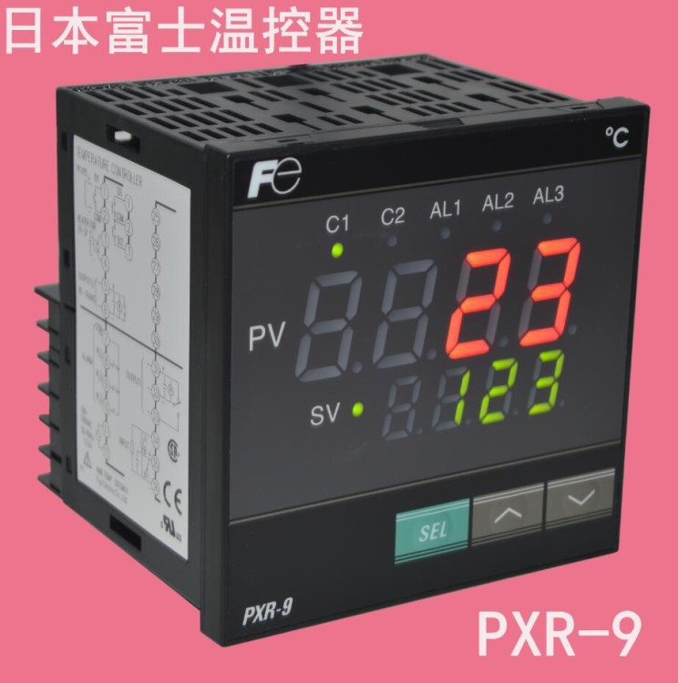 日本PXR9富士温控器  PXR9TAY1-8V000-A  (已停产)  PID温控仪