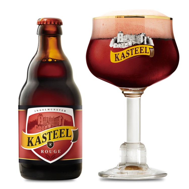 卡斯特红啤酒Kasteel Rouge 比利时啤酒 330ml*24瓶