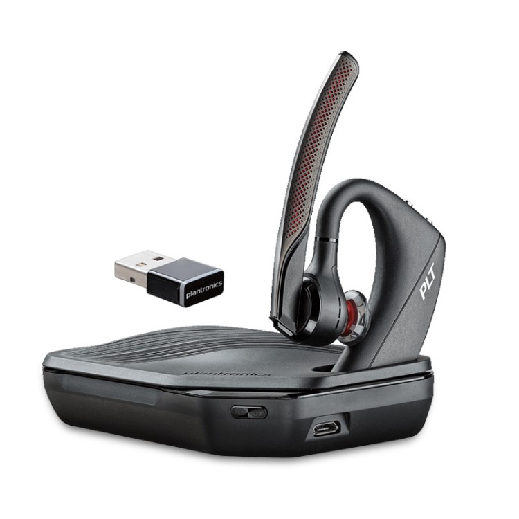 Plantronics/缤特力 Voyager 5200 UC 降噪蓝牙耳机4.1 语控耳麦