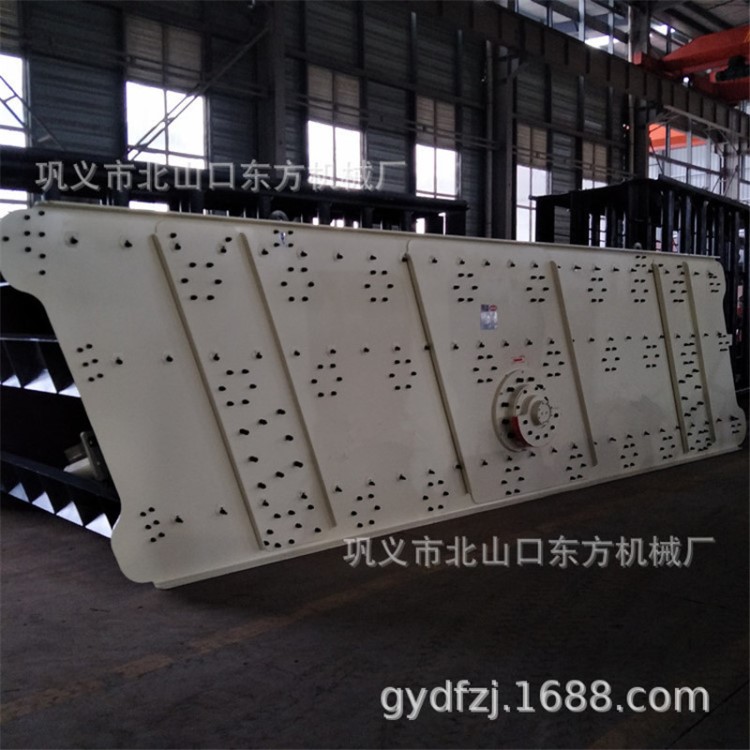 厂家制砂生产线矿用振动 两层振动筛  率圆振动筛