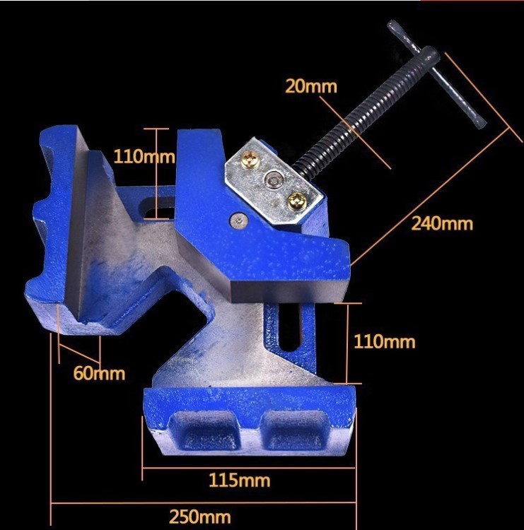 木工级夹具直角焊接重型4寸4&middot;5寸工业重型钳90度工业夹器