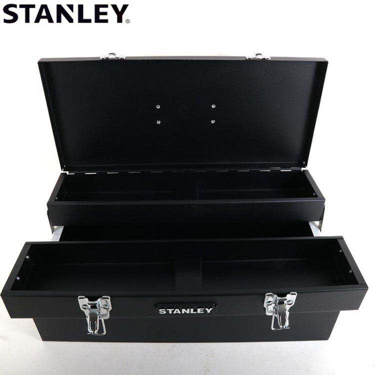 史丹利3翻斗工具箱工具收纳盒94-192-23工具收纳神器承重40kg