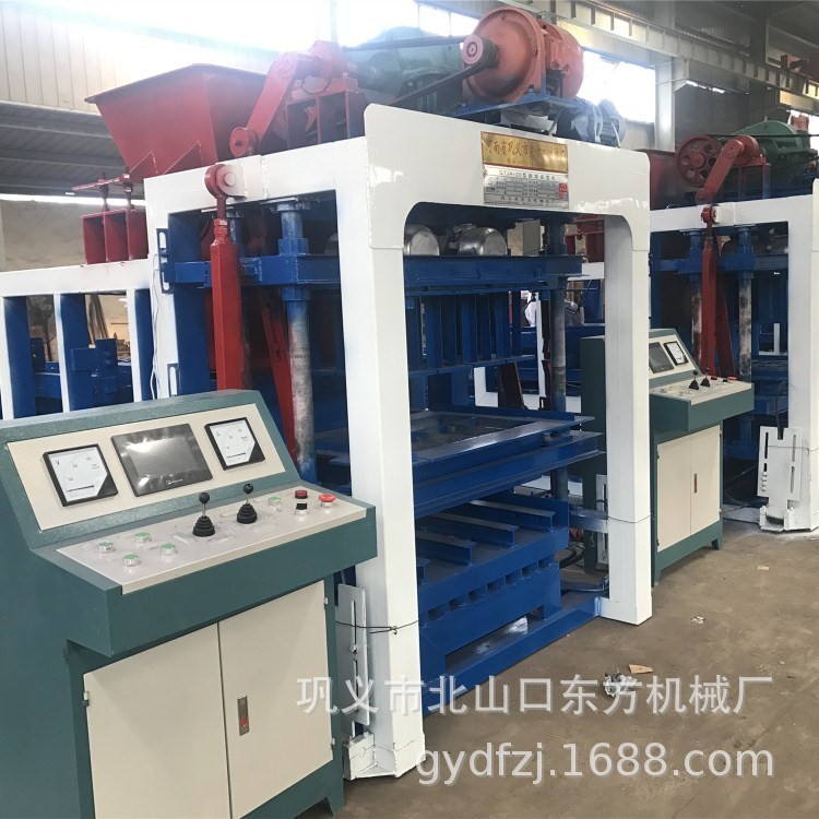 多功能液压免烧砖机 环保马路透水砖机  大型全自动水泥免烧砖机