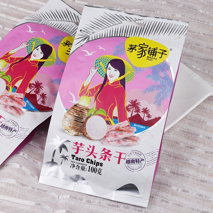 东南亚越南特产休闲食品100g 芋头条蔬果干儿童零食食品