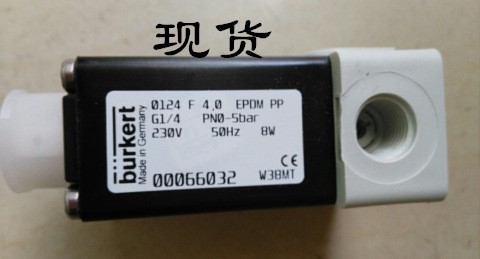 burkert宝德0124 0330 PP FKM PD两通三通耐腐蚀电磁阀宝帝PVDF