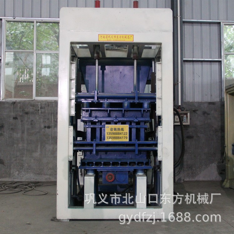 全自动液压水泥免烧砖机 大型水泥切块标砖砖机 多功能空心砖机