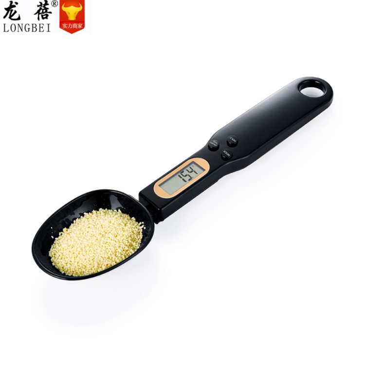 批发家用电子称便携式厨房配料秤电子量勺高精度勺子秤500g/0.1g