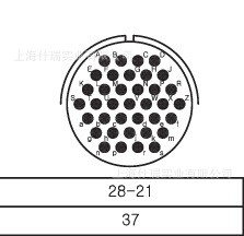 37芯MS3102A 28-21PKUKDONG航空插头连接器