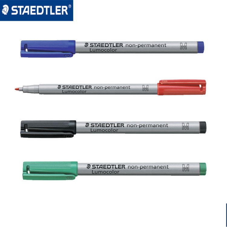 Staedtler 施德楼 315 M 水性多用途投影笔 光盘/胶片 记号笔