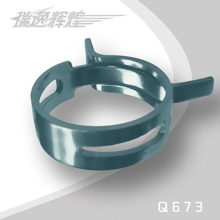 【厂家直销】钢性型弹性环箍 卡箍 喉箍 q673b