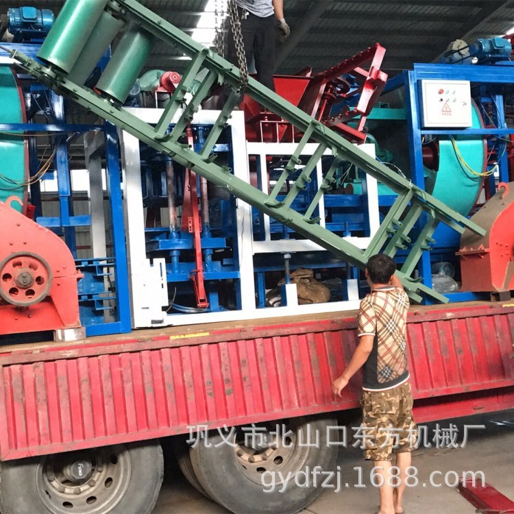 全自动砌块成型机 生产空心砖多孔砖标准砖彩色地砖 水泥制砖机