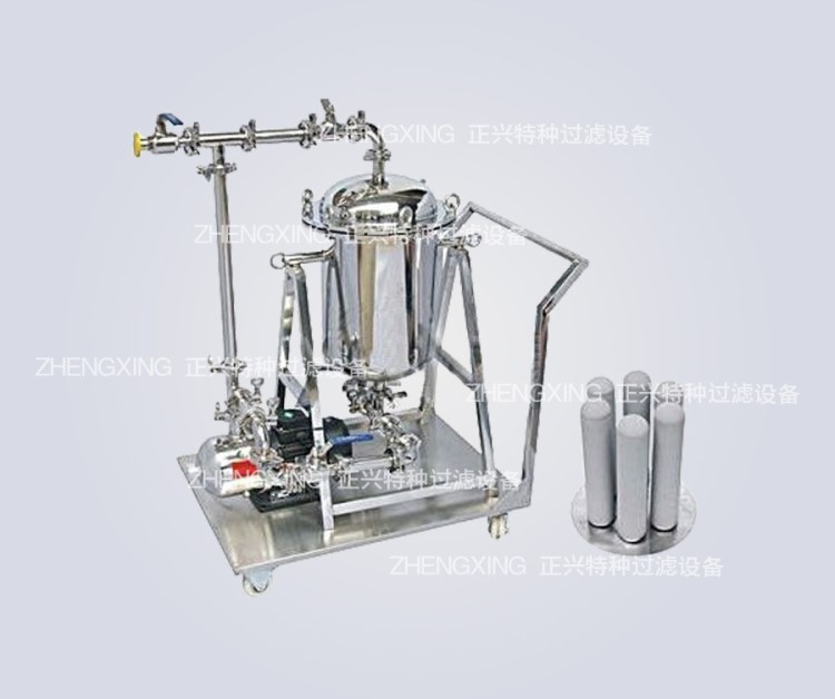 〖供应〗聚四氟钛棒过滤器,衬四氟钛棒过滤机