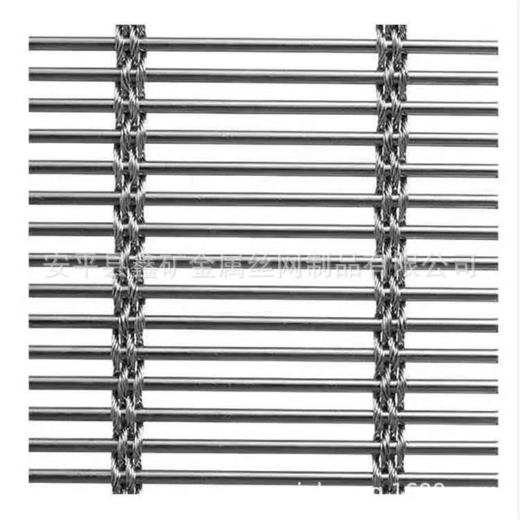 定做楼梯通道合股装饰网/不锈钢隔断宽幅金属网帘/幕墙帘子网