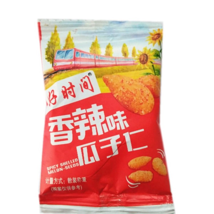 好时间 牛肉味瓜子仁 香辣味瓜子仁 礼包均可配 独立小包装食品