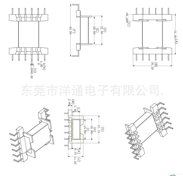 efd30贴片骨架了 L