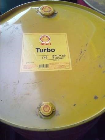 壳牌多宝 shell turbo T T32 T46 T68 T100涡轮机油针织机油18L