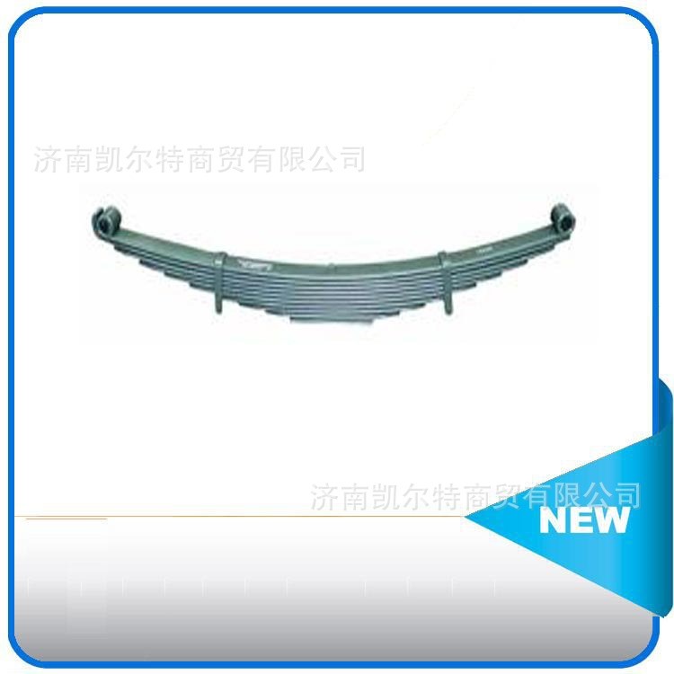 厂家直销  豪沃钢板弹簧总成 汽车配件 WG9725520072 前钢板总成