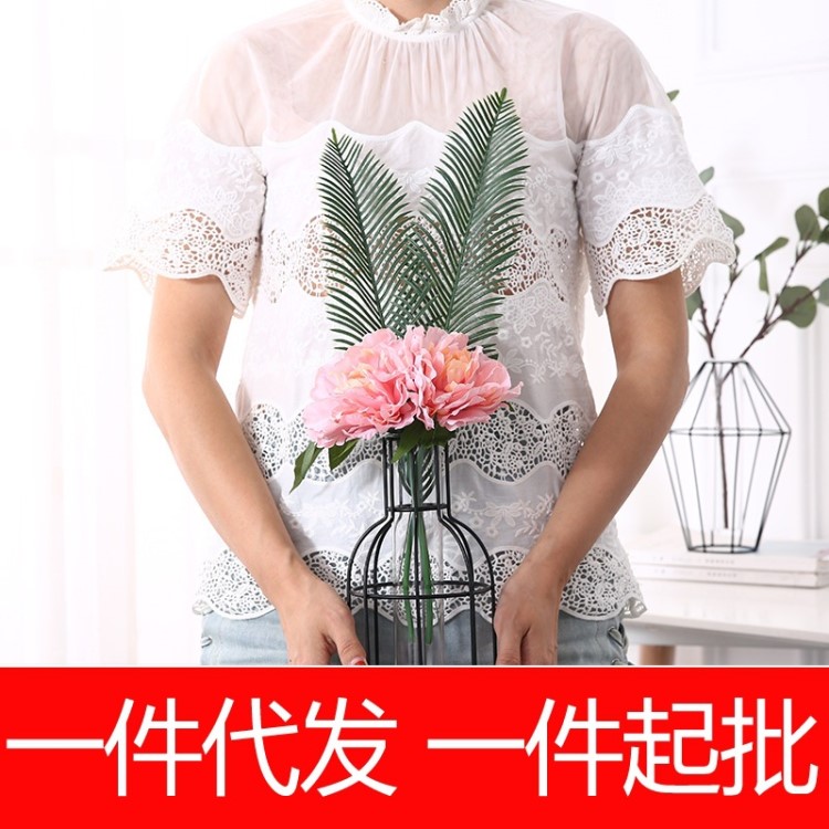 花瓶艺术工艺品创意时尚个性花园铁艺装饰ins风房间布置北欧简约