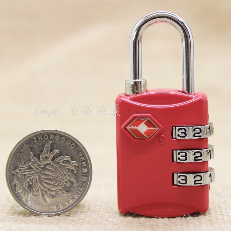 YIF JUST嘉思特 美国海关密码锁TSAlock 迷你防盗挂锁 TSA302
