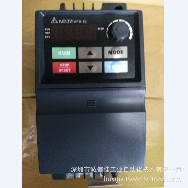 上海中达台达变频器VFD007EL43A 0.75KW380V《全新原装现货》