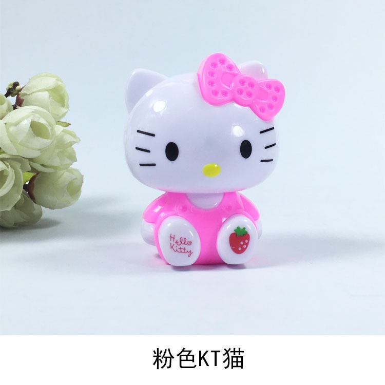 低价批发 KT猫蛋糕装饰摆件 单只塑料HelloKitty烘焙公仔蛋糕玩具