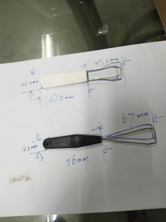 厂家直销钢丝拔键器 键帽起键器键盘清洁辅助器