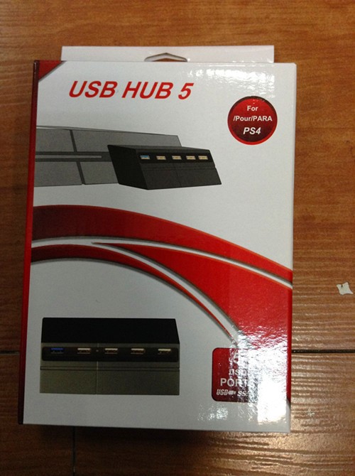 现货供应PS4 USB转换器 HUB转换器 扩展器 分叉器3.0 分配器 2转5