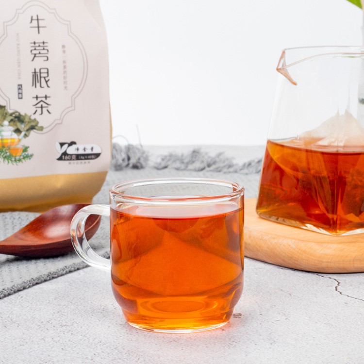 牛蒡根茶花草茶袋泡茶东洋参茶160g袋装OEM贴牌代加工牛蒡根茶