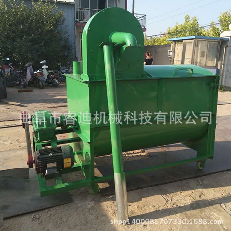 500公斤自吸式粉碎搅拌机 大型饲料粉碎搅拌机