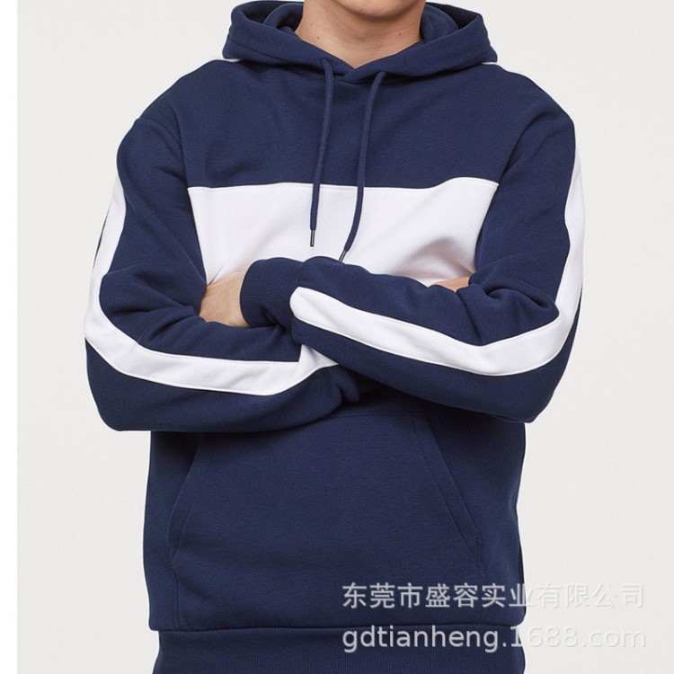 定制男装2019秋冬新款柔软潮流网红连帽运动服情侣装亲子装家庭装