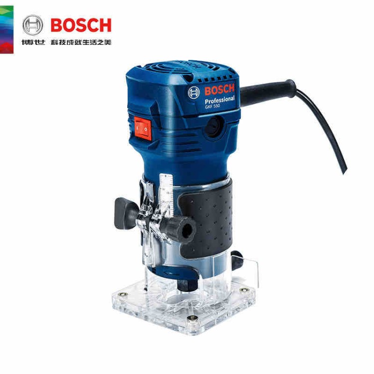 Bosch/博世木工电动修边机 GKF 550雕刻机 水电开槽机小罗机
