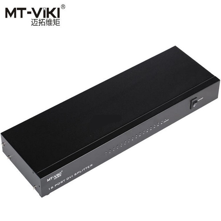 迈拓维矩MT-DV8H 8口 DVI分配器1进8出电脑视频高清工程级MTDV16H