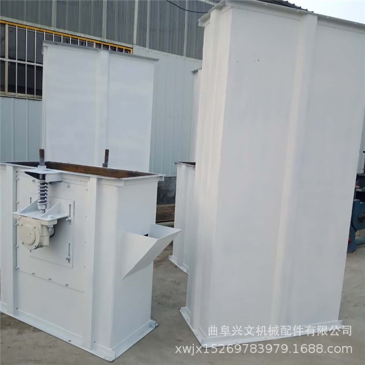 江西吉安市滑石粉斗式提升机垂直式板链钢斗提升机黄豆斗式输送机