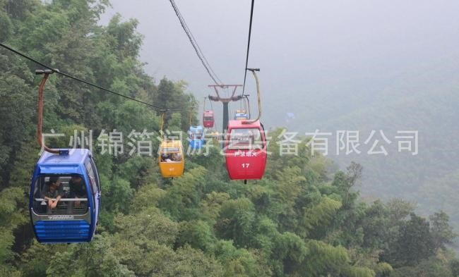 客运索道缆车往复式吊厢式客运索道 景区输送高空设备载人索道