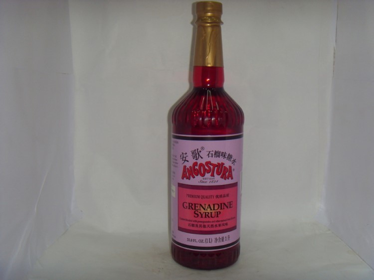 蓬辉批发 安歌红糖水 ANGOSTURA 石榴味糖水1L 饮品