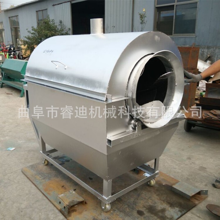 定做不锈钢炒货机 经久耐用 煤炭柴火炒货机 板栗炒料机