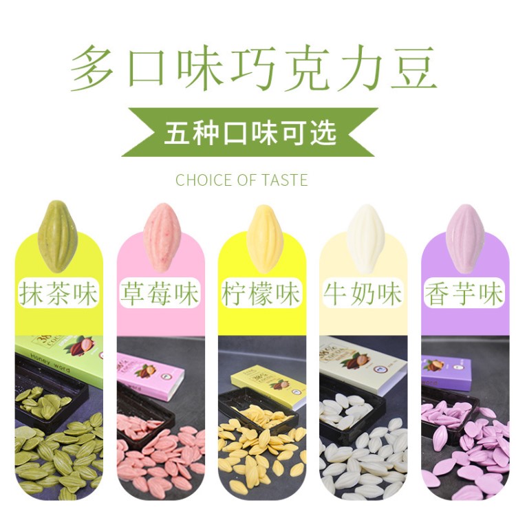 千言万语果味巧克力币多口味 蛋糕淋面装饰手工DIY 烘焙原料100g