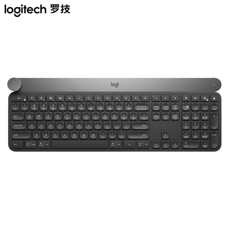 罗技（Logitech） Craft无线蓝牙 智能控制旋钮设计快速充电键盘