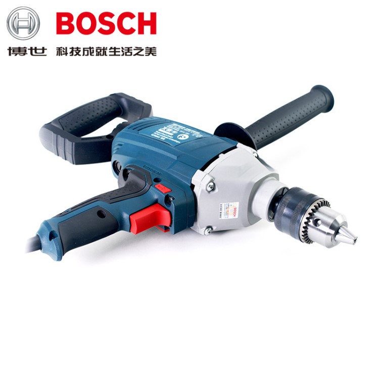 博世BOSCH手电钻GBM1600RE飞机钻腻子粉搅拌机打灰钻850w大功率