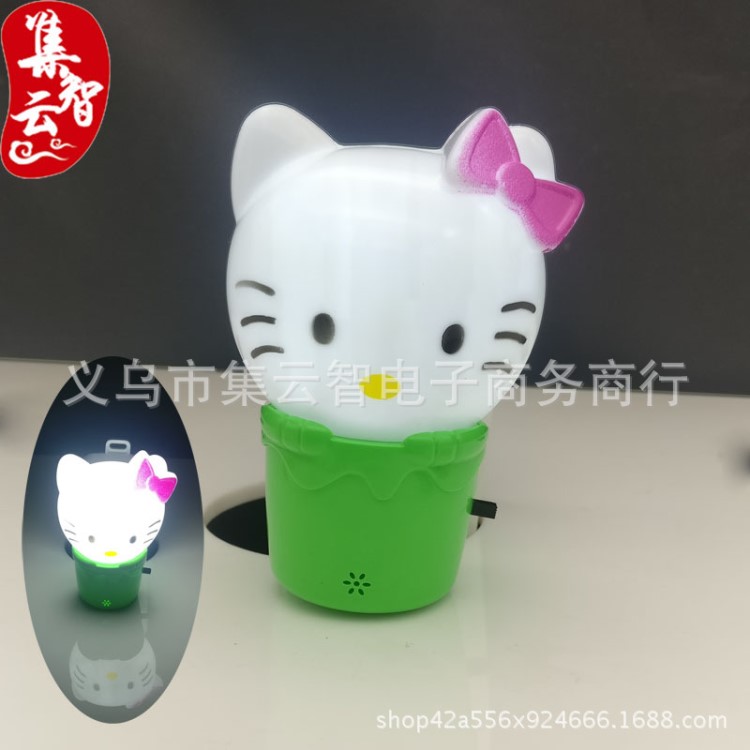 厂家直销儿童小夜灯 led 小猫造型床头小夜灯 装饰墙壁灯