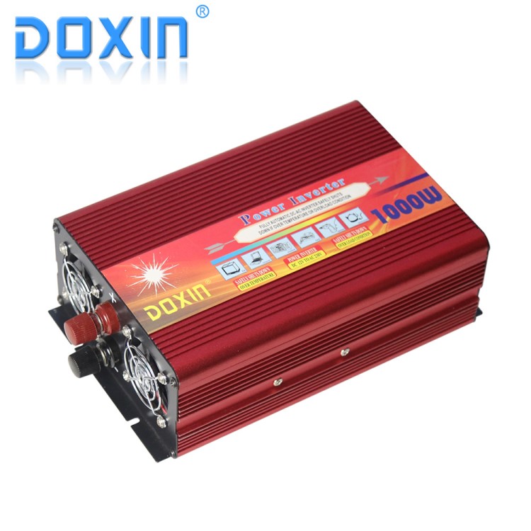 1000W大功率逆变器 12V 24V 48V 60V转220V家用太阳能电源转换器