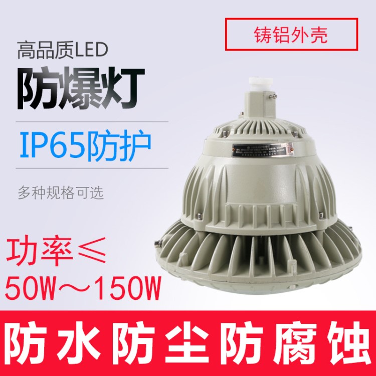 LED防爆路灯100wLED防爆灯80w100w120w法兰立杆森本免维护海洋