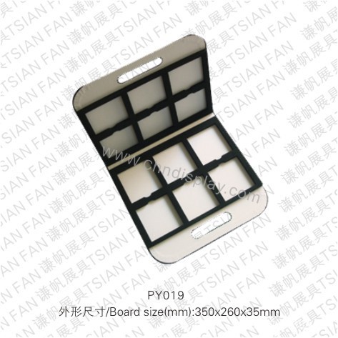 供应凯撒石英石样品册人造石手提册样板夹PY019 石材展示柜