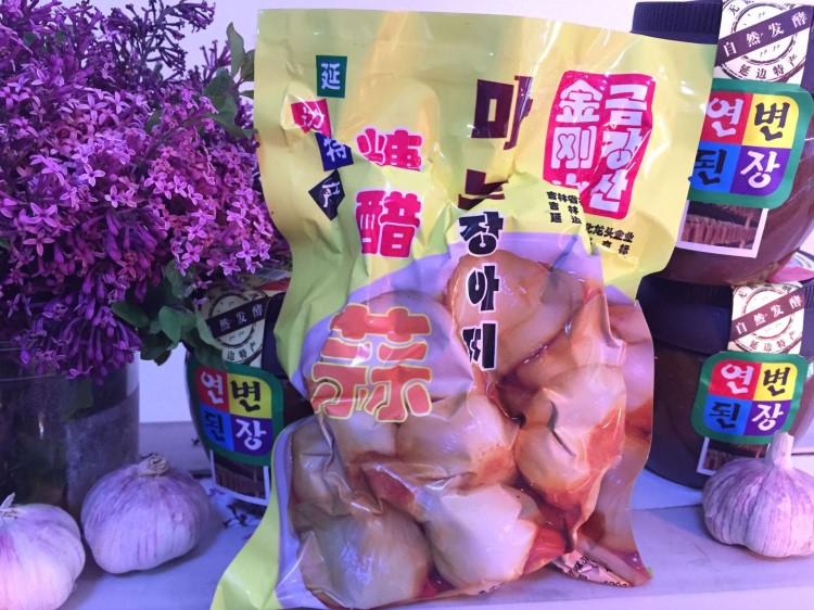 3袋包邮延边特产金刚山糖醋蒜精品袋装韩国泡菜延吉下饭菜腌蒜