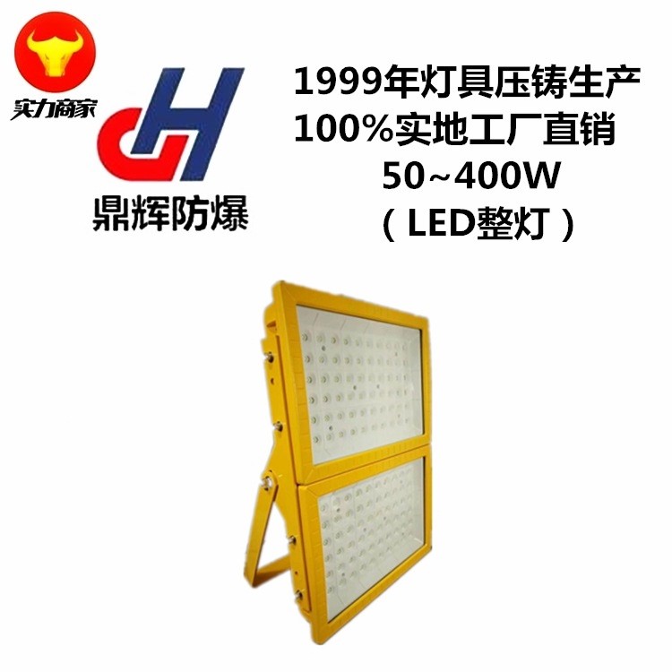 LED防爆灯70W投光灯 喷砂间粉尘车间壁装侧装吊装防爆照明灯灯具