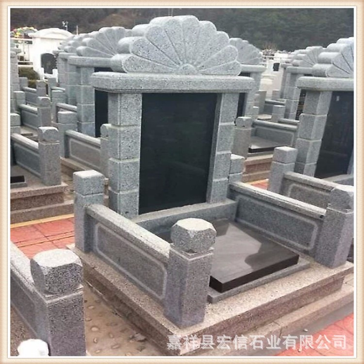 加工定制青石墓碑多种款式大理石墓碑中式花岗岩墓地墓碑定制